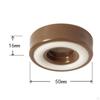 8 Pieces of Non-Skid Furniture Casters Cup Coasters Desk Riser Sofa
