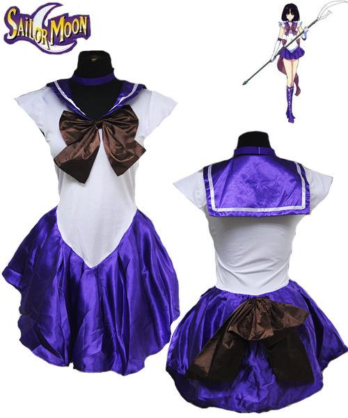 Japanse Anime Guardian Sailor Moon Cosplay Kostuums Sailor Moon Chibiusa Hino Rei Kino Makoto Kleding voor Volwassenen Game Soldaat Jurk M gray