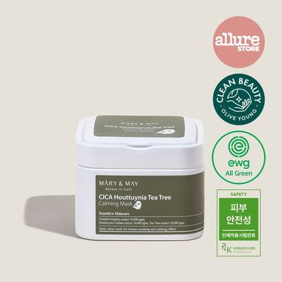 Cica Herb Tea Tree Reusable Mask Pack 30 Sheets