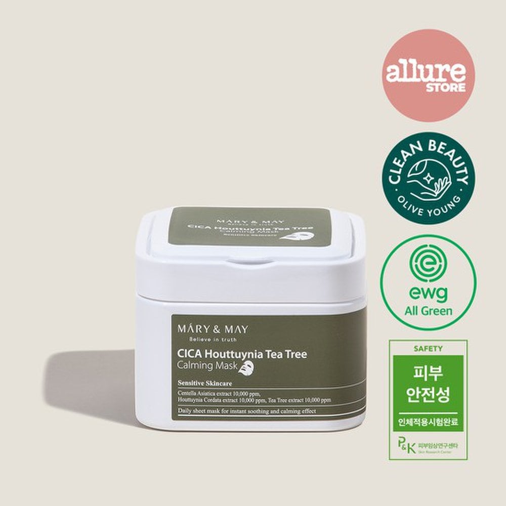 

Mary&May Cica Herb Tea Tree Reusable Mask Pack 30 sheets