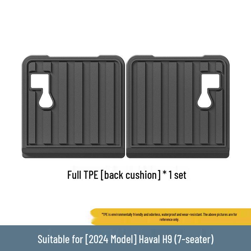 2024 Haval H9 TPE Floor & Trunk Mats with Seat Back Protection