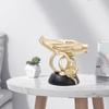 Decorative Resin Statues Gesture Figurines Sculptures Art Figure Decorating Lover for Sill Tabletop