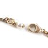 Great CHANEL Necklace Gold series Women C22S Used
