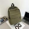 Schoolbag Korean version fashionable simple letter schoolbag female high school student computer backpack female college student junior high school 