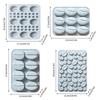 Silicone Cake Decoration Mold Coffee Bean Shape Candy Molds for Chocolate Fondant Soap Making Kitchen Baking Accessories
