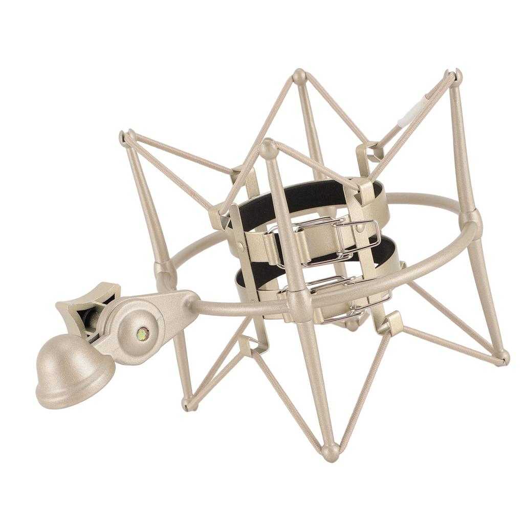 Microphones Shock Mount 60MM High Isolation Mic Clip Holder Mount Mic Anti Vibration Shock Mount for Broadcasting Recording Studio