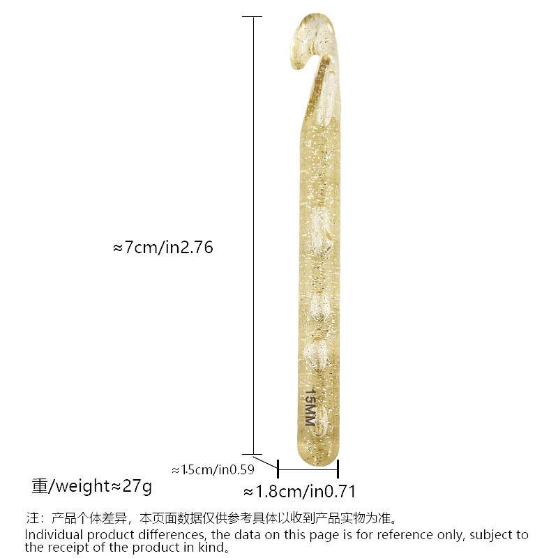 Kristall Häkelnadeln Set Weben