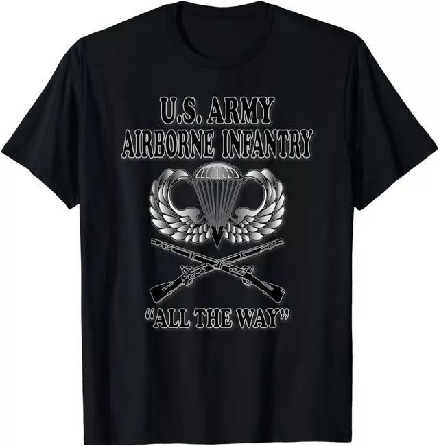 NEW LIMITED U.S. Army Airborne Infantry T-Shirt L