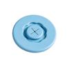 All-Matching Silicone Cup Lid Glass Drink Cover Heat-Resistant With Straw Hole