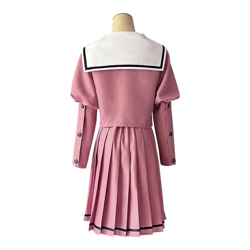 Il Fiore Profumato Fiorisce con Dignità Costume Cosplay Waguri Kaoruko Parrucca Lunga Uniforme JK Carnevale Set Casual Quotidiano da Donna
