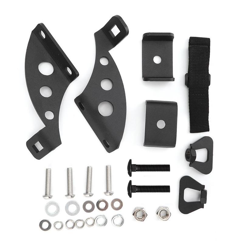 

4WD Roof Rack Mount Hi Lift High Farm Jack Holder Offroad Hinge Bracket Hinge/Door For Jeep Wrangler JK JL 2007-2024 2/4 Doors Hi Lift Jack Bracket
