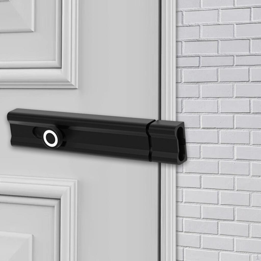 Slide Bolt Door Latch Aluminum Alloy Lock Hardware Reliable for Home Office