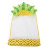 Water Hammock Float Lounger Pineapple Fruit Pattern Foldable Multifunction Inflatable Float Lounger
