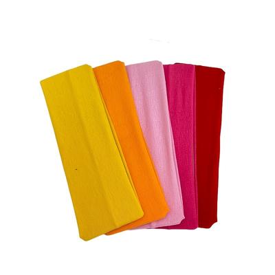 Stilvolles Ultra-Dünnes Stoff Bonbonfarbe Damenhandtuch Yoga Sport Stirnband Gesichtswäsche Haargummi
