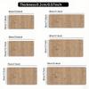 Wood Textured Mouse Pad Large Size Rubber Base Anti-slip PC Desk Accessories Mousepad for Office & Gamer Keyboard Mats Decor Mat