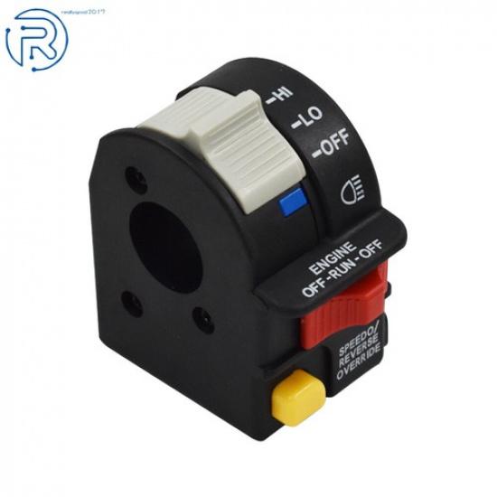 Handlebar Headlight Hi/Lo Beam Light/Kill/Stop Switch For Polaris 4010591