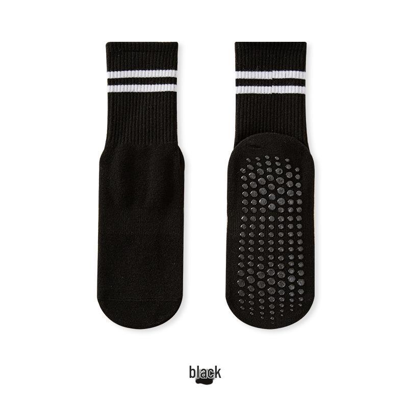 Women's Anti-Slip Mid-Calf High-Top Yoga & Pilates Socks