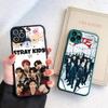 1pc Cool Kpop Singer S-stray K-kids Phone Case For IPhone 14 11 12 13 Mini Pro Max 8 7 Plus X XR XS MAX Translucent Matte Cover