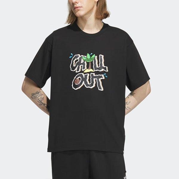 Adidas Originals Y2K GFX T Shirt Men's Black IP1765