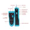 Multifunctional Cable Tone Telephone Line Network Cable Wire LAN Telephone with Cable Tester, Probe, Tracker, Detector, Finder, Cable, Line, Emitter,