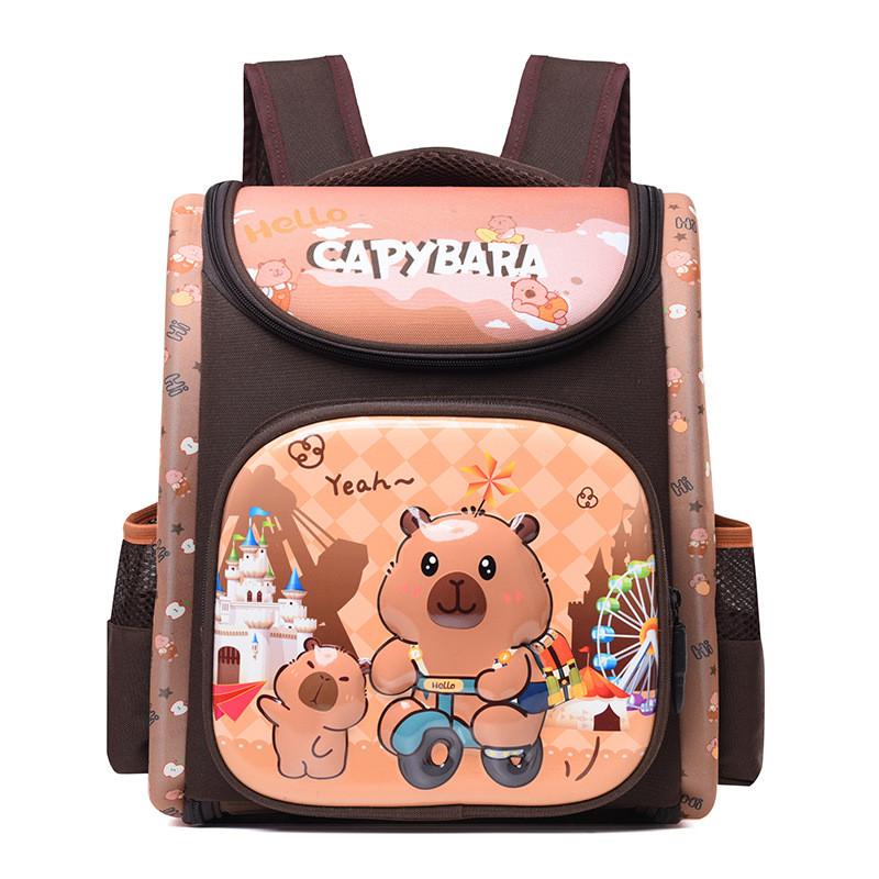 Spider Man Kuromi Stitch Angel Labubu Backpack With Durable Oxford Fabric For Preschool Kids