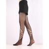 Women Gothic Hollowed Fishnet Pantyhose Tights Halloween Spider Web Jacquard Thigh High Stockings Cosplay Leggings