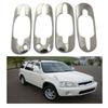 8X For Honda RD1 RD3 CR-V 1992-2001 Car The Door Handle Bowl Covers ABS Chrome Accessories Stickers