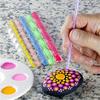 Kit di Strumenti per Dotting Mandala Set Completo per Dot Art con Stencil Pennelli & Strumenti per Artigianato Fai da Te Nail Art per Principianti e Avanzati