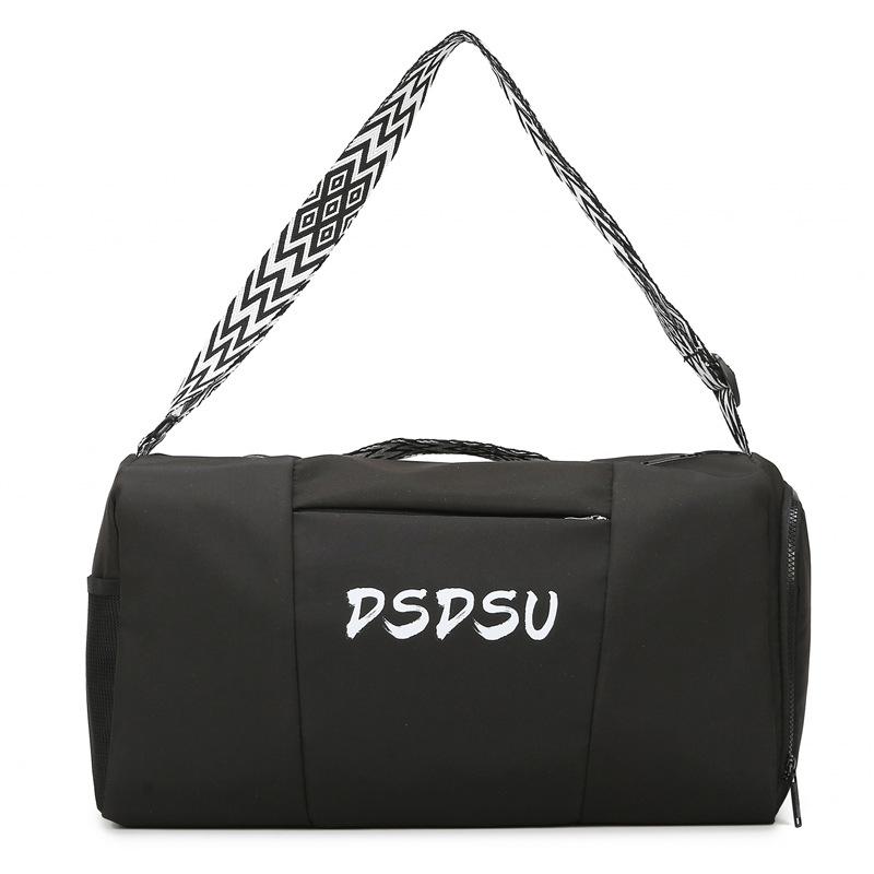 

Новая стильная дорожная сумка, большая вместимость, одноплечевая ручная кладь и фитнес-сумка чёрный