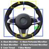 For BMW Z4 2009 2010 2011 2012 2013 2014 Hand Sewing Car Steering Wheel Cover