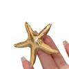 Corsage Pin Starfish Shape Brooch Unique Brooch Pin Clothing Brooch Alloy Texture for Friendship and Celebration