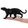 Figurine Animalière Pvc Panthère Noire avec Design Authentique pour les Passionnés de Nature