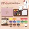 Feile Mini Travel Watercolor Set - Portable Solid Palette for Bird Painting