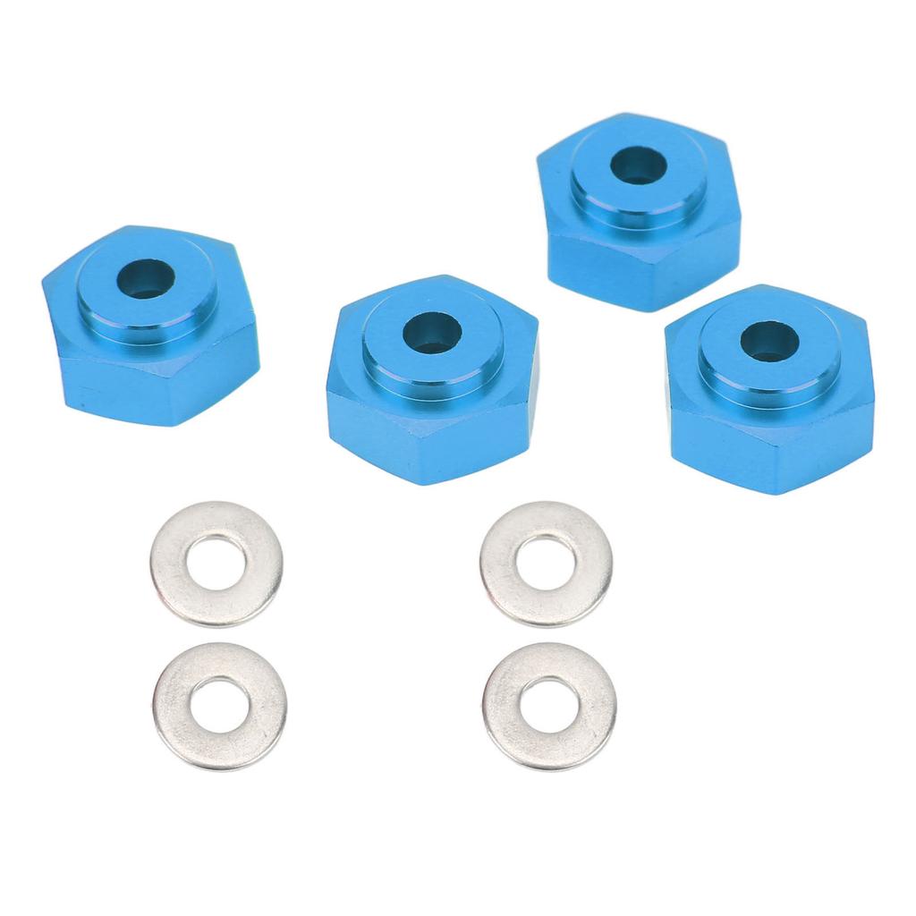 4pcs RC Hex Coupler Professional Aluminum Alloy RC Wheel Hex Adapter for 1Celsius10 RC Cars