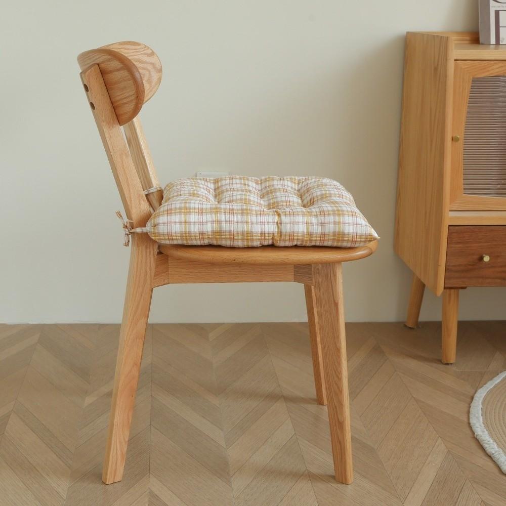 Grid Stripes Pattern Chair Cushion 40×40cm Dining Chair Cushion Sofa Cushion Home Office