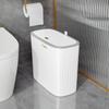 Push-Top Large Capacity Trash Can for Bathroom, Kitchen, or Living Room