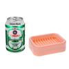 Creative Double-Layer Soap Dish: Square Plastic Grid for Home, Bathroom, and Travel Use