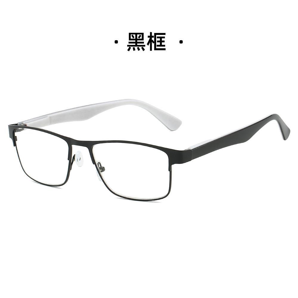 

1.0 ~ 4.0 Прямоугольные очки для чтения с металлическими шарнирами Пружинные ножки для очков Более удобные компьютерные очки 3.5 чёрный