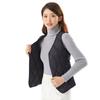 Women's Fall and Winter Lightweight Warm Comfortable Enlarged Suit Pointed Angle Can Be Taken Inside The Female Cotton Vest Double-sided