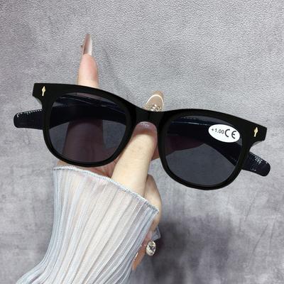 Nowe Kwadratowe Okulary Przeciwsłoneczne Vintage na Prezbiopię Kobiety Mężczyźni Luksusowa Marka Okulary do Czytania Męskie Damskie Okulary +1.5+2.0