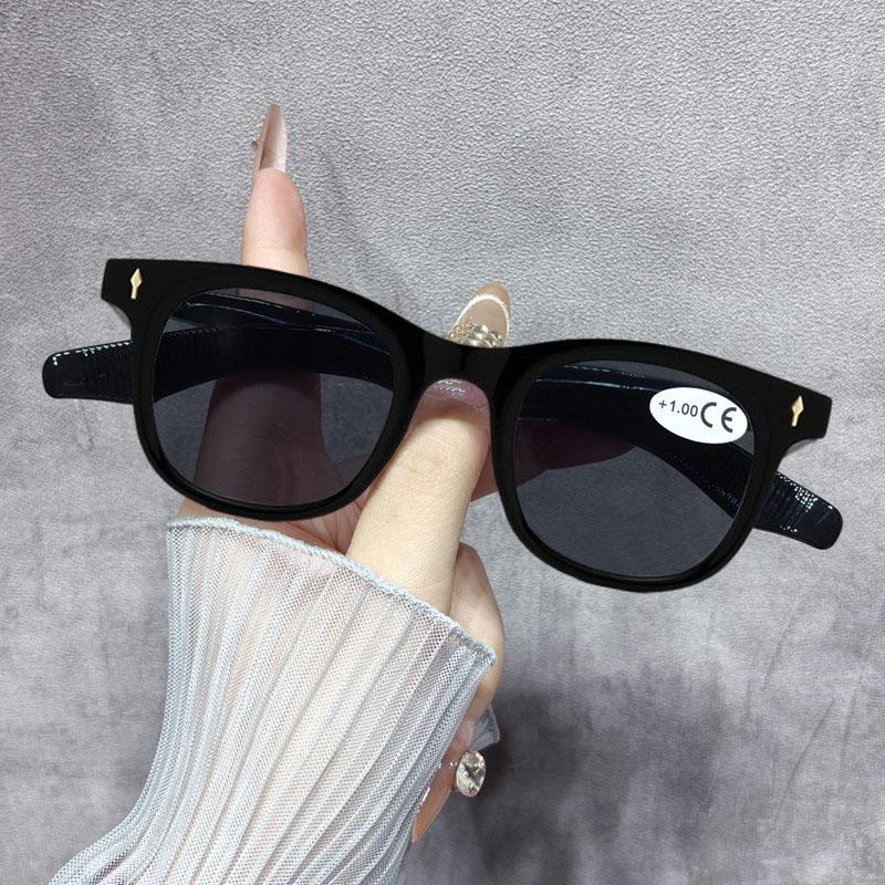New Vintage Square Presbyopia Sunglasses Women Men Luxury Brand Reading Sun Glasses Male Female Eyewear  +1.5+2.0