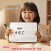 Double-Sided Magnetic Erasable Whiteboard: Four-Line, Three-Grid for Children's Pinyin and English Graffiti