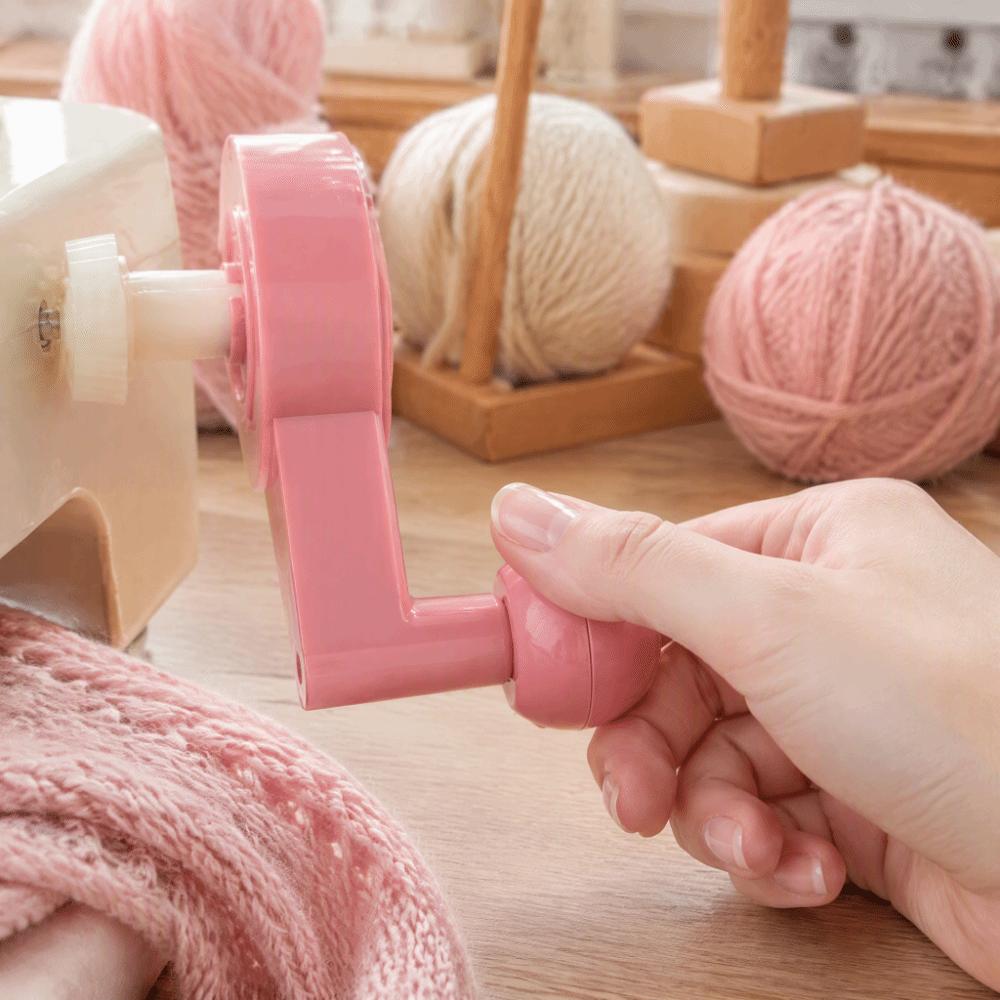 Easy Installation Knitting Machine Crank Plastic Knitting Crank Adapter  For DIY Craft