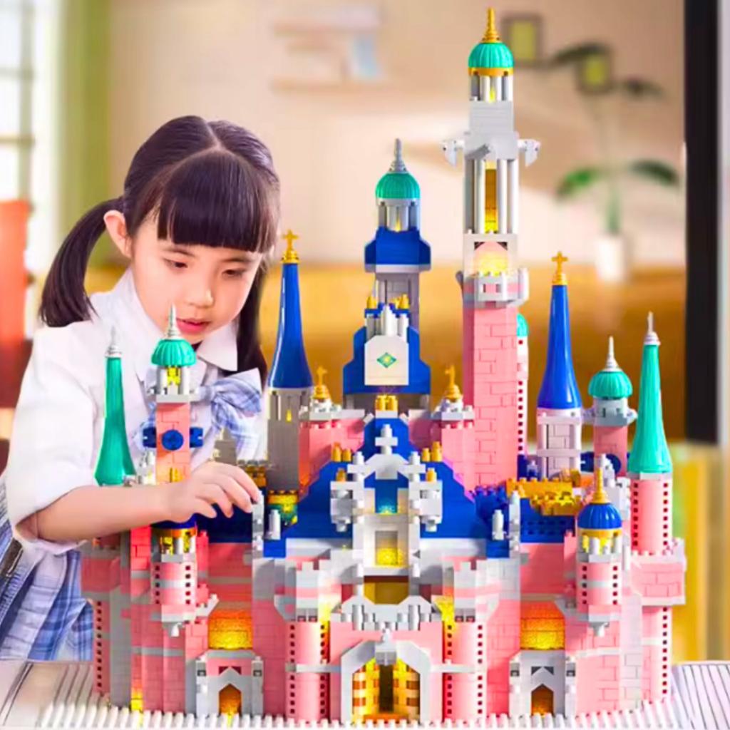 Construction Bricks Set Fairytale Princess Castle 2800 Pcs.