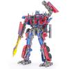 2-in-1 Transformer Car Toy - Alloy + ABS, Transformable Robot & Vehicle, Realistic Head, 17.5cm, Gift for Teens 14+
