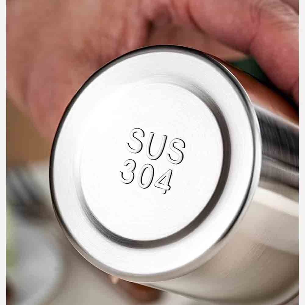 With Dustproof Lid Fine Mesh Shake Bottle Stainless Steel Powder Distributor Kitchen Supplies