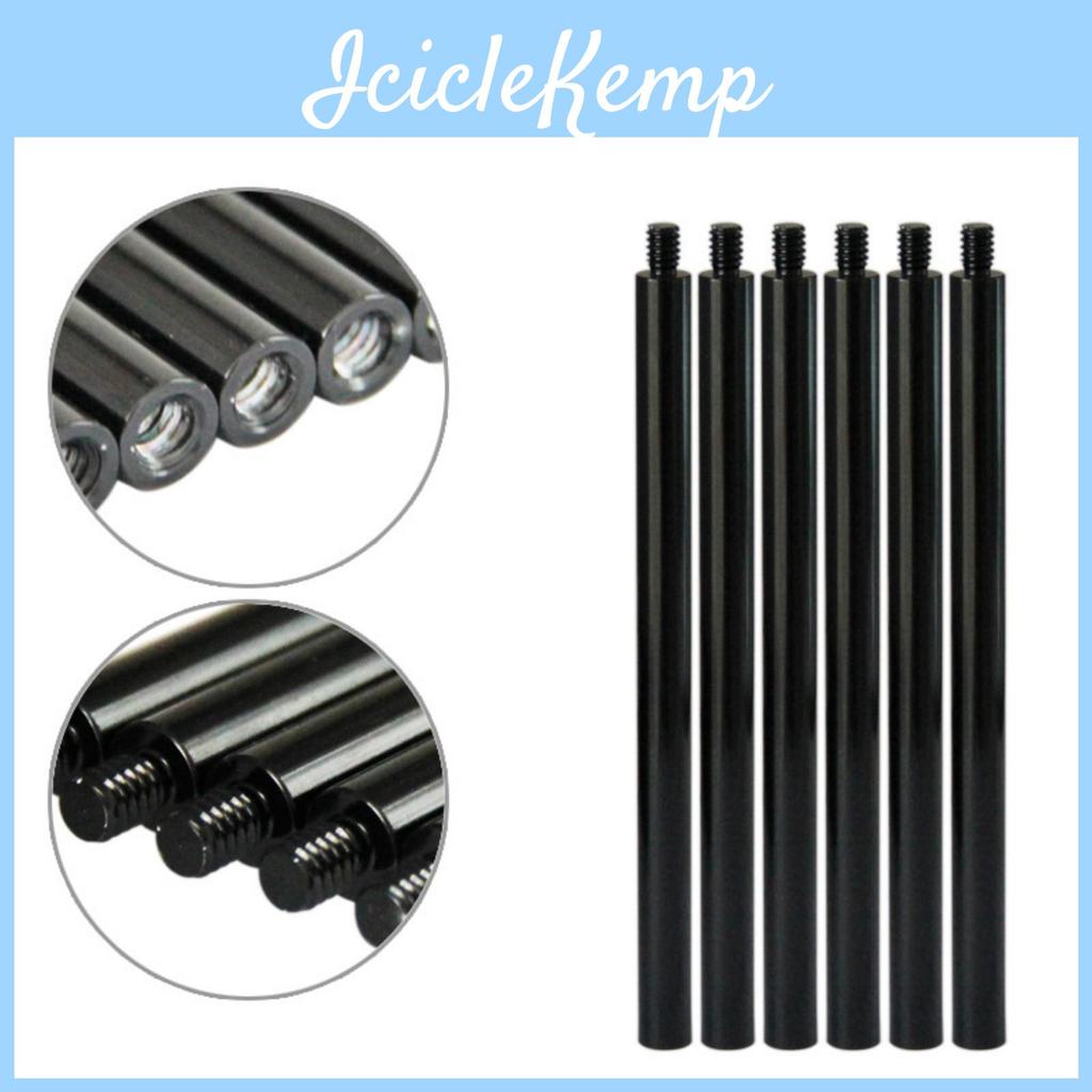 Durability Lightweight Extension Camera Tube Metal Rod With 14inch Male To Female Thread For Photography Stabilizers