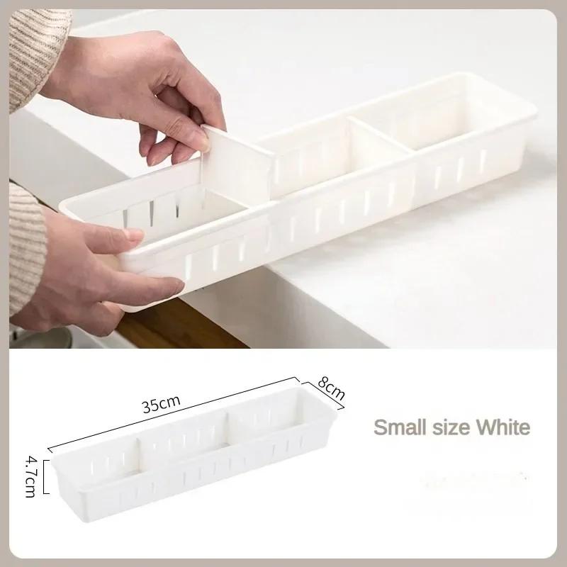 Free Stacking of Kitchen Partition Boxes Sorting Boxes Cosmetics Drawers Partition Storage and Miscellaneous Sorting Boxes Includes 2 partitio 734₽