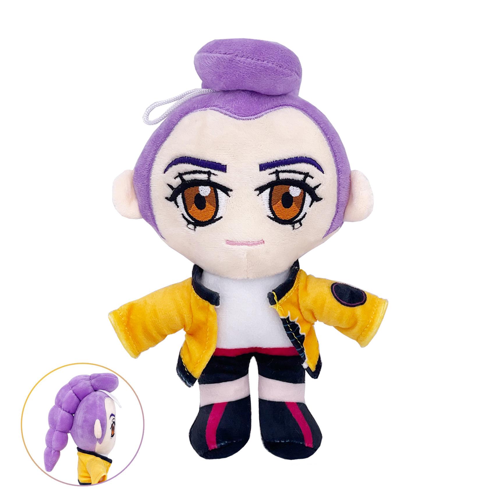 

Hot Anime KPOP Demons Hunters Plush Toys Rumi Mira Zoey Figure Stuffed Toy Doll Monster Hunt Girl Group Plush Toy Children Gift