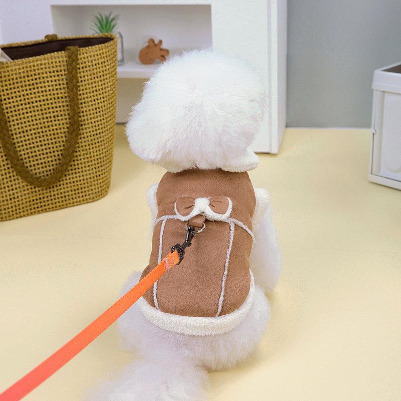 Jachetă din bumbac pentru câini de iarnă Haine caldă pentru câini de companie pentru câini de talie mică, mijlocie, pisici, haină pentru cățeluș, buldog francez, chihuahua, îmbrăcăminte caniche